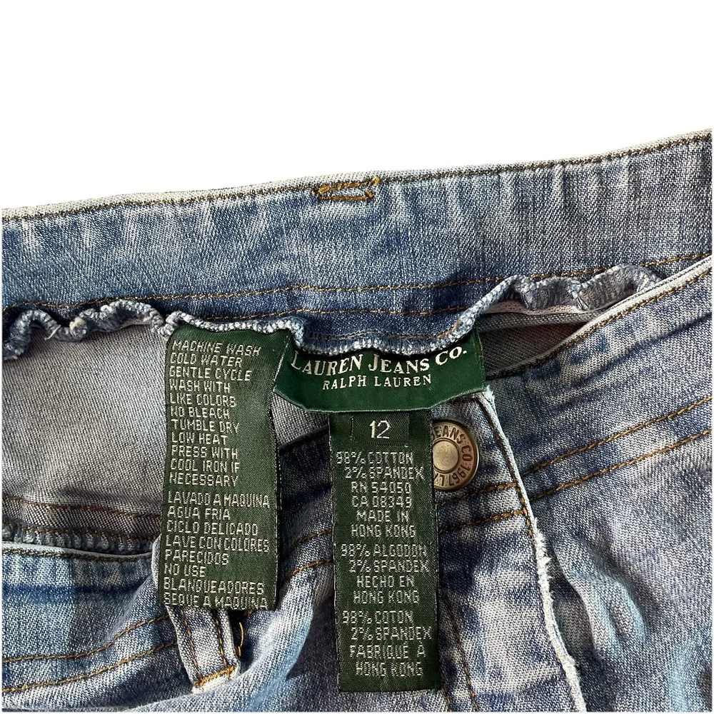 Lauren Jean Co. Ralph Lauren Jeans Size 12‎ - Picture 3 of 4